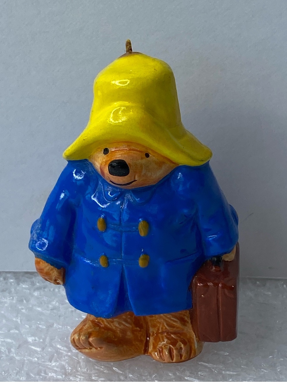 Vintage 1978 Eden Toys Paddington
Bear Christmas Ornament 3" Tall
Made in Japan